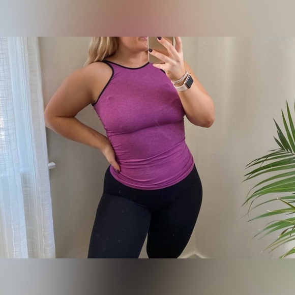 Lululemon Ruched High Neck Tank - Picture 2 of 3